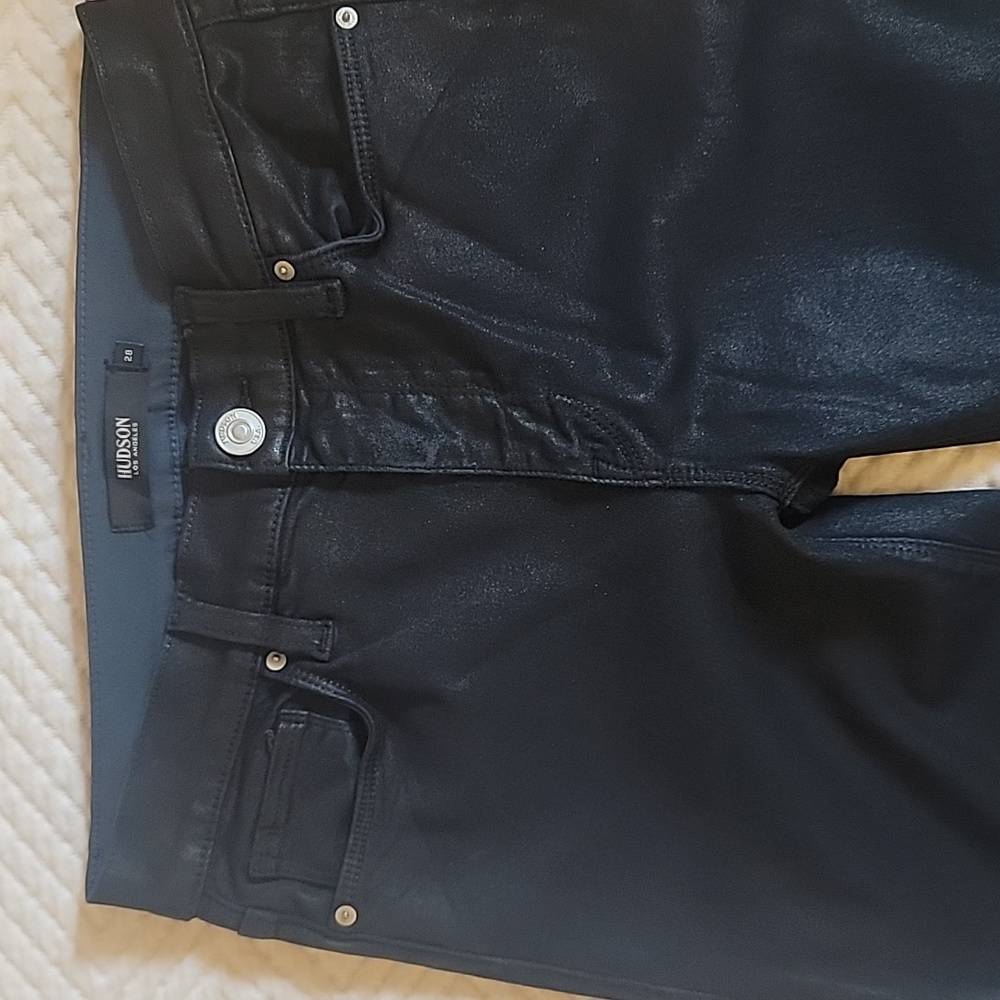 Hudson Nico Straight Coated Cotton Blend